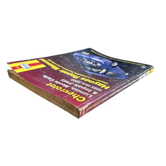 Vtg Haynes Repair Manual Chevrolet Lumina Monte Carlo Impala 1995-2003 - Picture 4 of 5